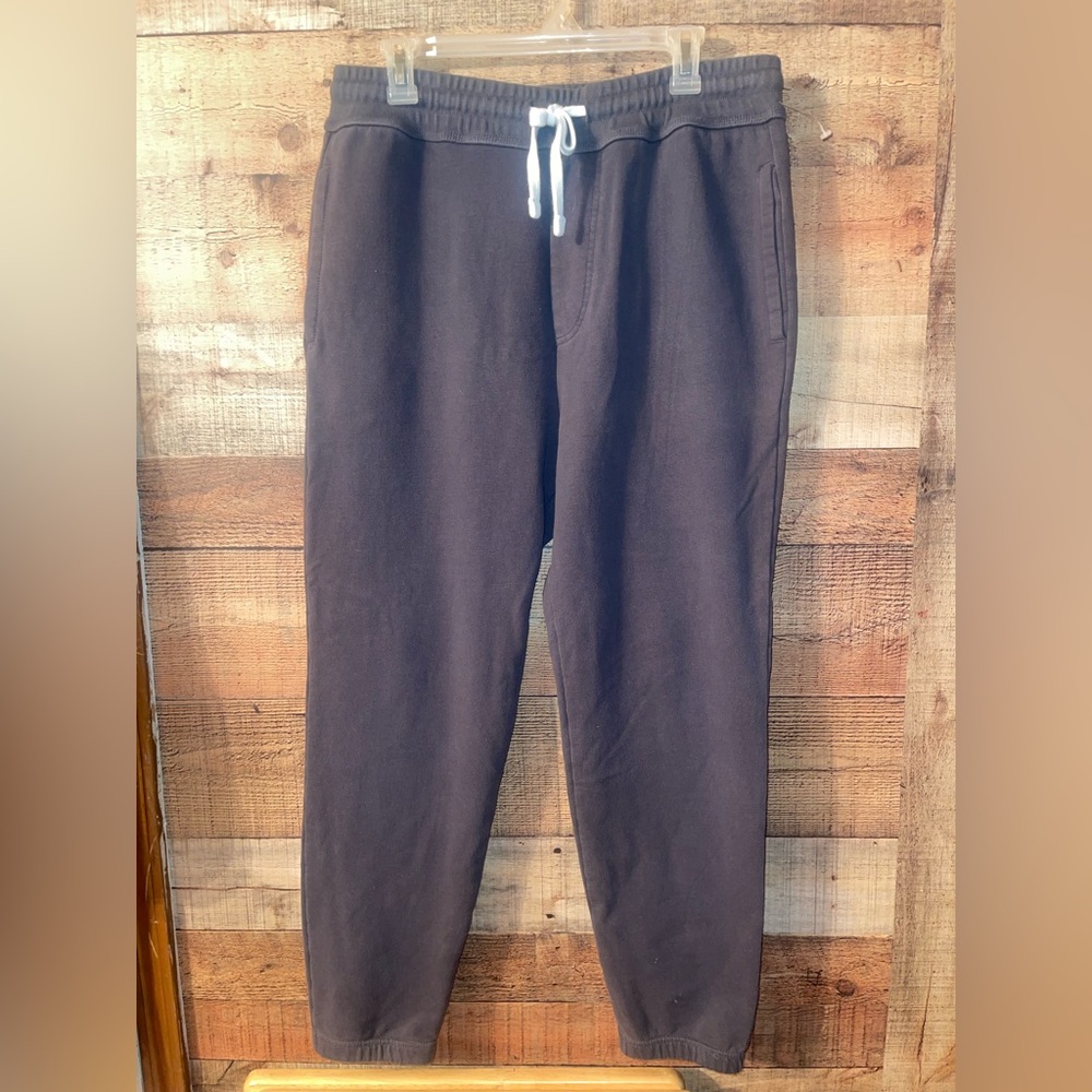 American Eagle grey fleece lined joggers